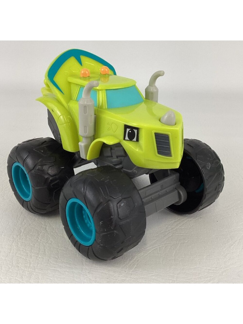 Blaze And The Monster Machines Zeg Talking Truck Triceratops Dinosaur Mattel
